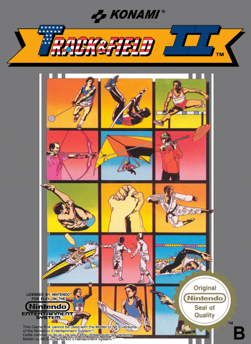 Track And Field 2 — box-2D (EU)