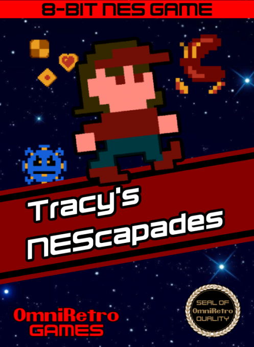 Tracy's NEScapades box art
