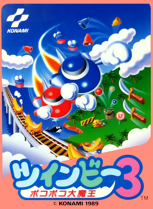 Twinbee 3 - Poko Poko Daimao box art