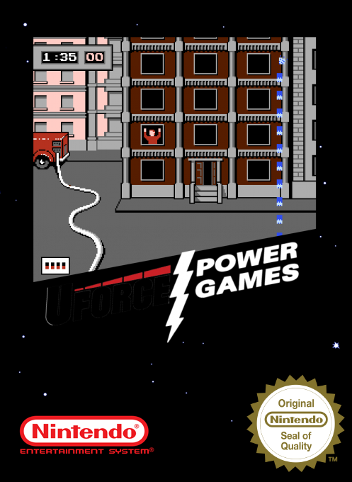 Uforce Power Games — box-2D (SS)