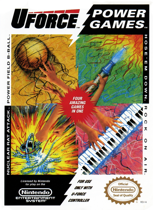 Uforce Power Games box art