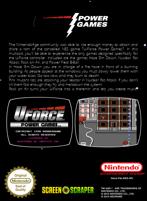Uforce Power Games — box-2D-back (SS)