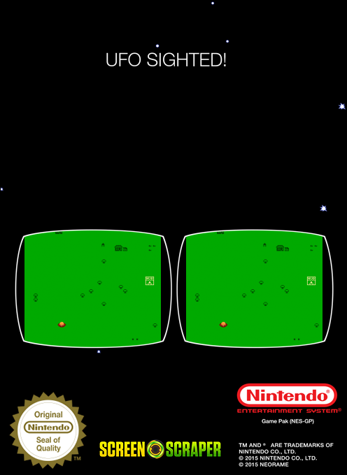 UFO Sighted! — box-2D-back (SS)