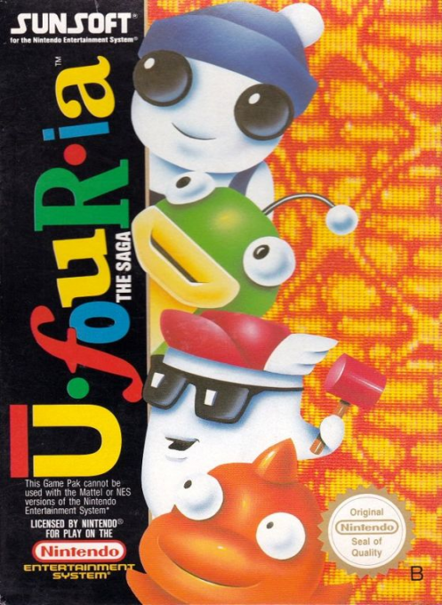 U-four-ia - The Saga — box-2D (DE)