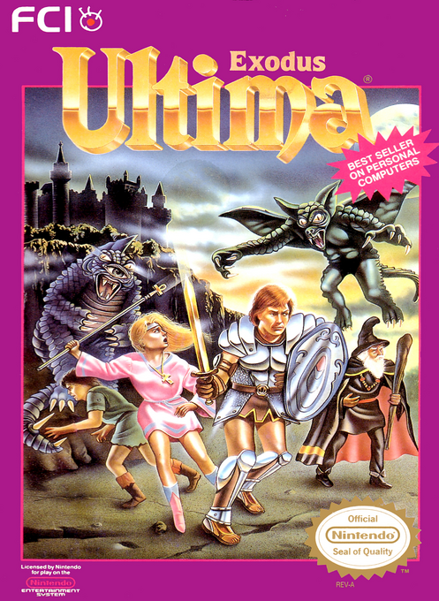 Ultima - Exodus box art
