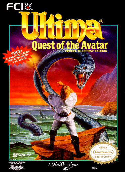 Ultima - Quest Of The Avatar box art