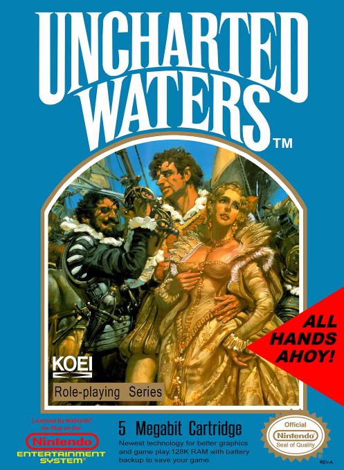 Uncharted Waters box art