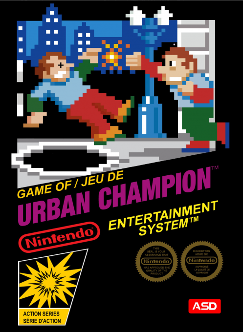 Urban Champion — box-2D (EU)