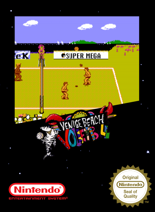 Venice Beach Volleyball — box-2D (SS)