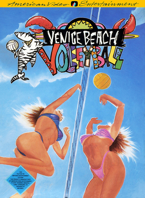 Venice Beach Volleyball box art
