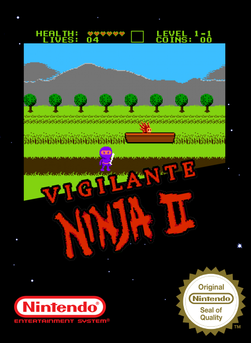 Vigilante Ninja II box art