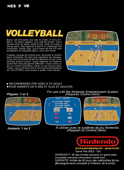 Volleyball — box-2D-back (EU)
