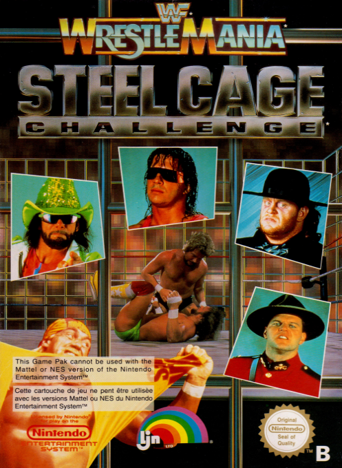 Wwf Wrestlemania - Steel Cage Challenge — box-2D (EU)