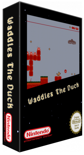 Waddles the Duck — box-3D (SS)