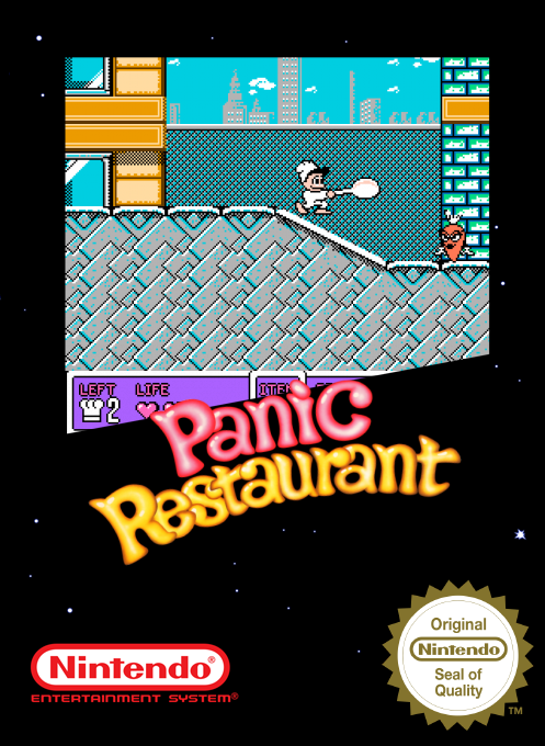 Panic Restaurant — box-2D (SS)