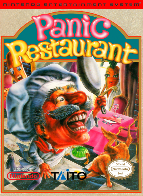 Panic Restaurant box art