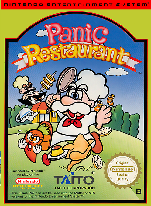Panic Restaurant — box-2D (EU)
