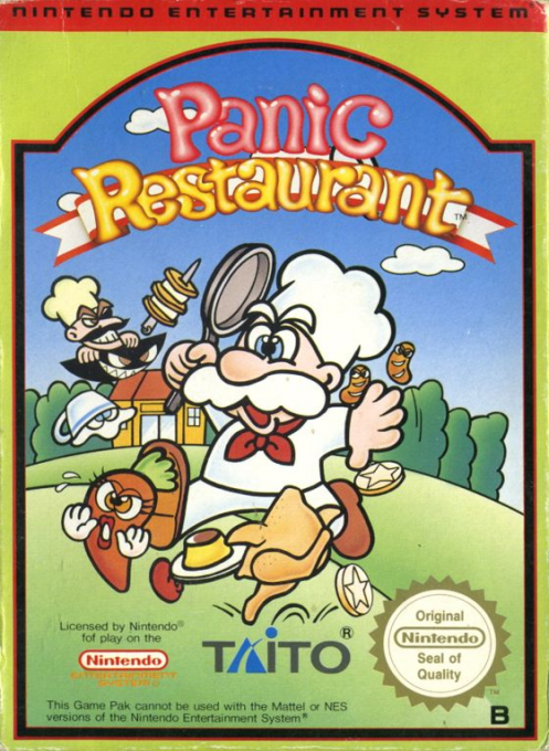 Panic Restaurant — box-2D (DE)