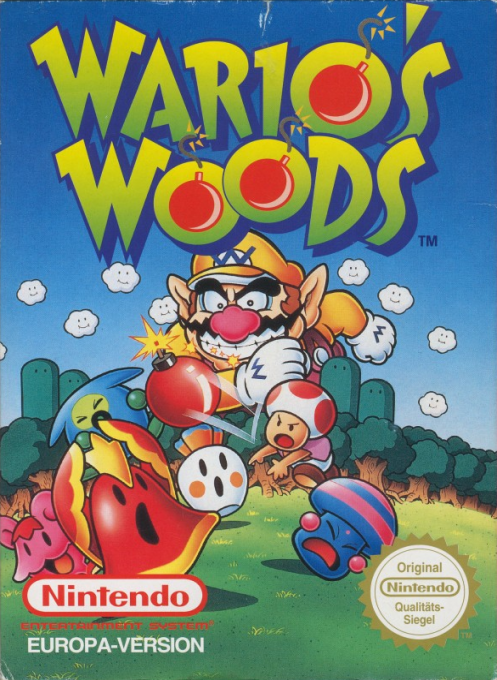 Wario's Woods — box-2D (DE)