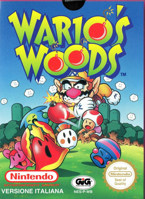 Wario's Woods — box-2D (IT)