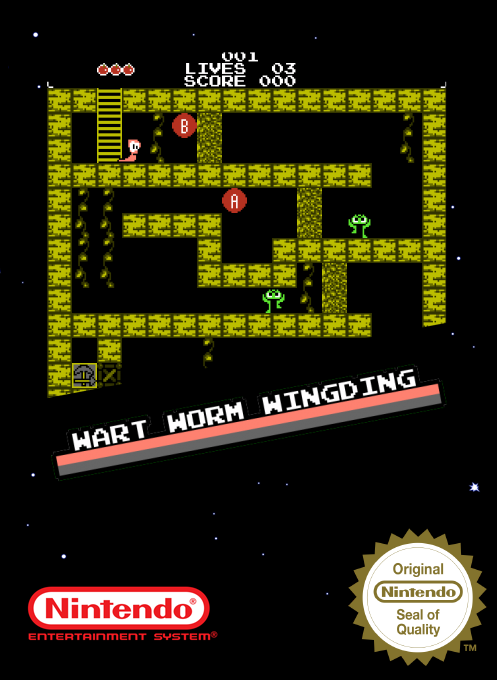 Wart Worm Wingding! — box-2D (SS)