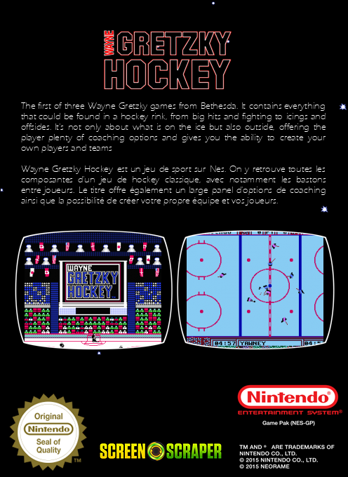 Wayne Gretzky Hockey — box-2D-back (SS)