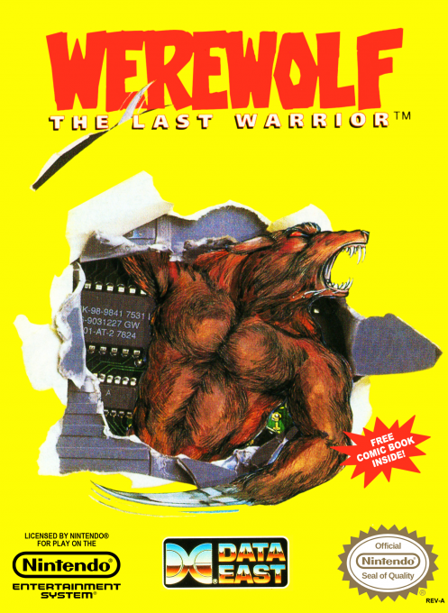Werewolf - The Last Warrior box art