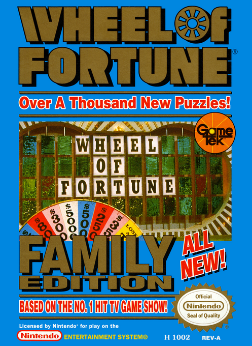 Wheel Of Fortune - Family Edition box art