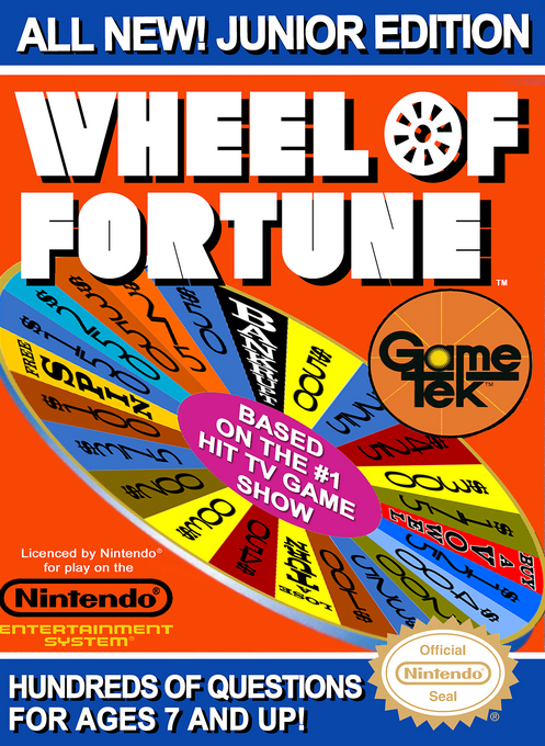 Wheel Of Fortune - Junior Edition box art