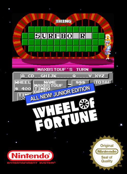 Wheel Of Fortune - Junior Edition — box-2D (SS)