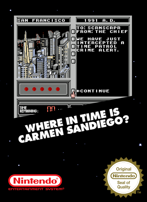 Where In Time Is Carmen Sandiego? — box-2D (SS)