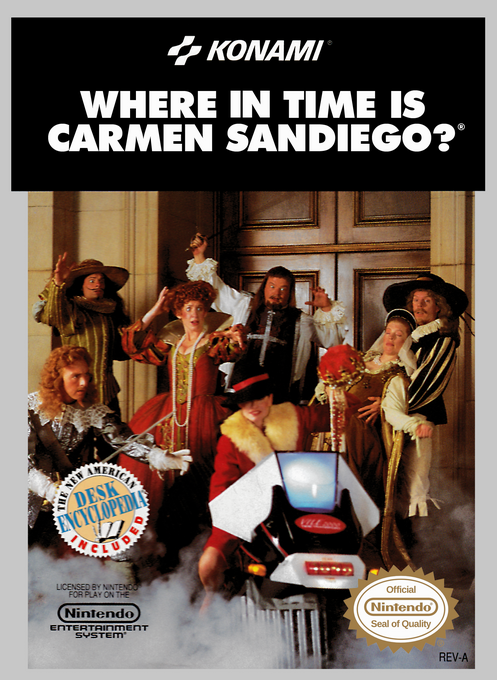 Where In Time Is Carmen Sandiego? box art