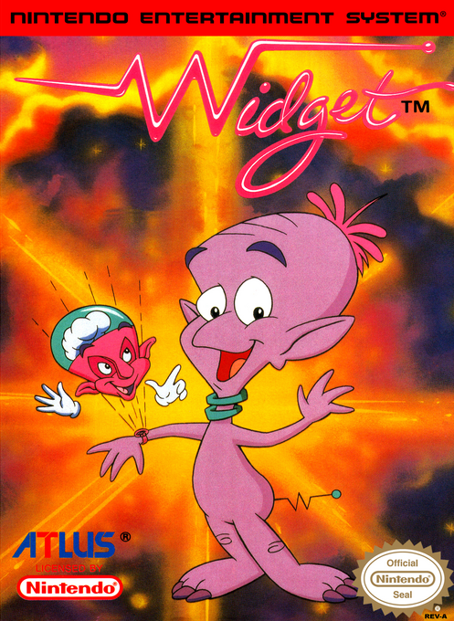 Widget box art