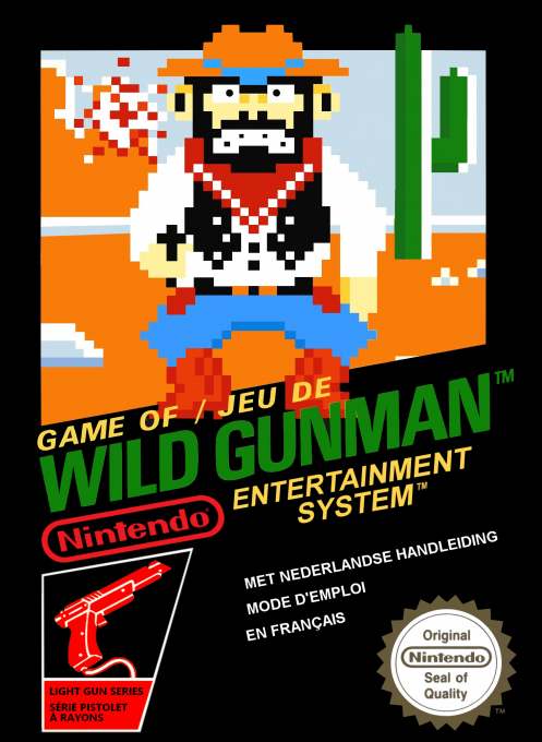 Wild Gunman — box-2D (EU)