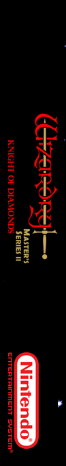 Wizardry Knight Of Diamonds - The Second Scenario — box-2D-side (SS)