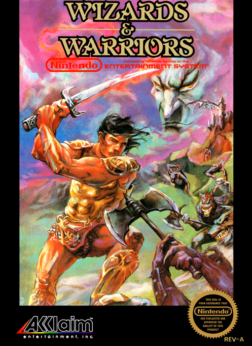 Wizards And Warriors box art