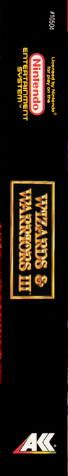 Wizards And Warriors 3 - Kuros Visions Of Power — box-2D-side (US)