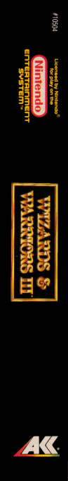 Wizards And Warriors 3 - Kuros Visions Of Power — box-2D-side (EU)