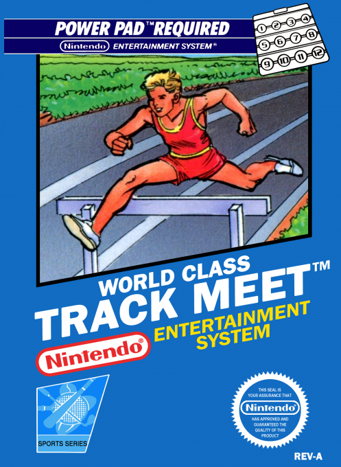 World Class Track Meet box art