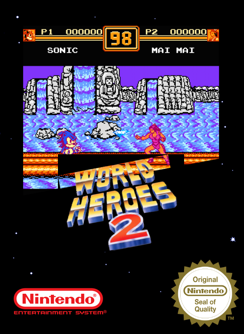 World Heroes 2 box art