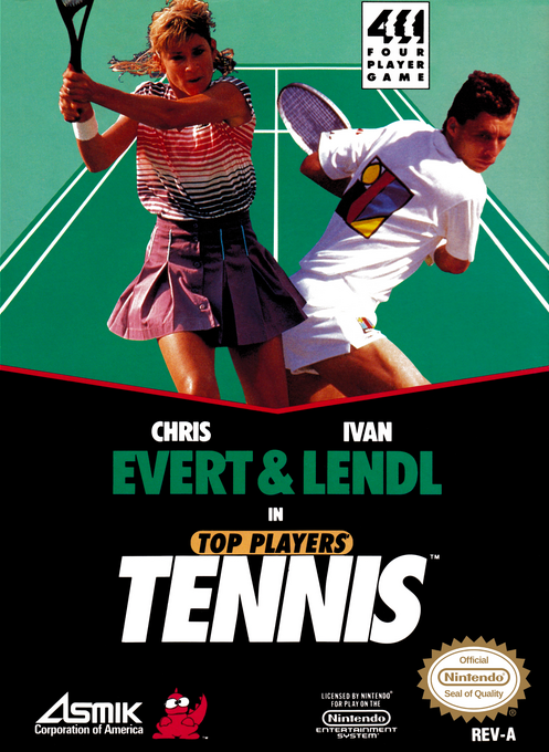 Four Players' Tennis box art