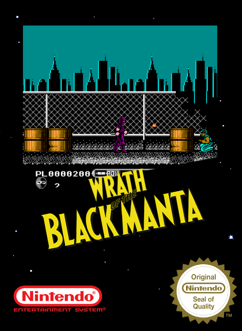 Wrath Of The Black Manta — box-2D (SS)