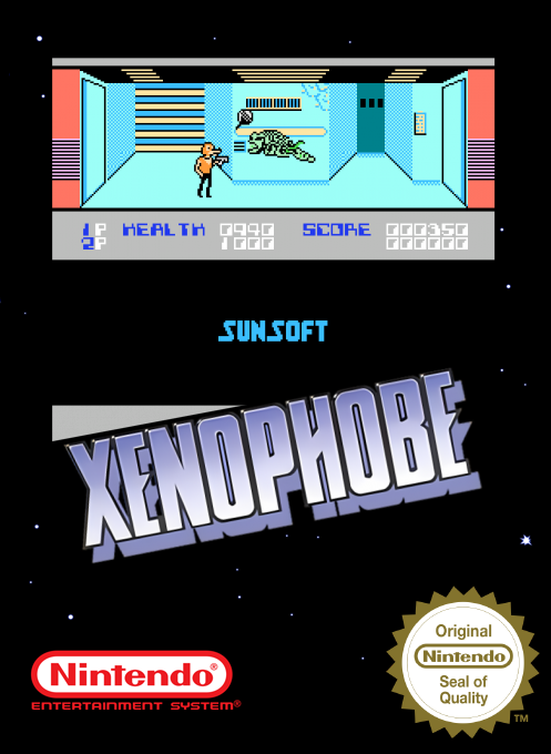 Xenophobe — box-2D (SS)