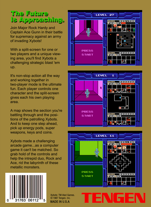 Xybots — box-2D-back (US)