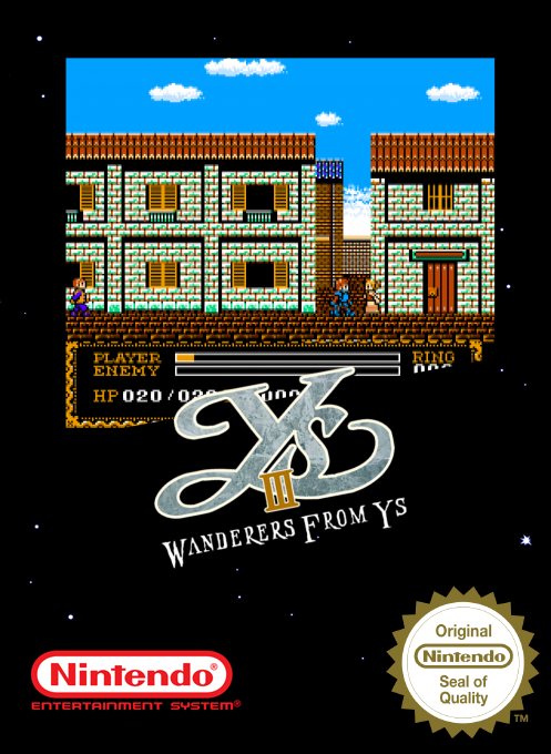 Ys 3 - Wanderers From Ys — box-2D (SS)