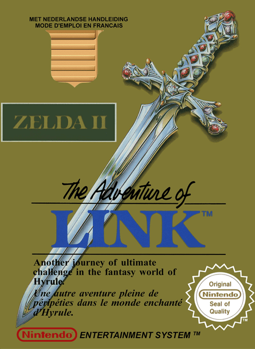 Zelda 2 - The Adventure Of Link — box-2D (EU)