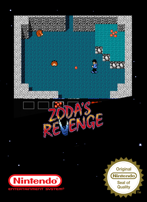 Zoda's Revenge - Star Tropics 2 — box-2D (SS)