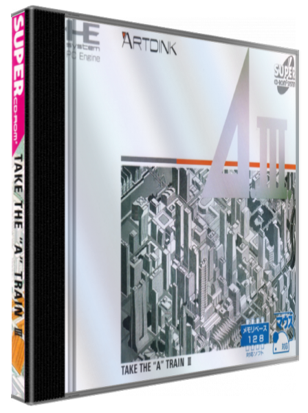 A.iii. - A Ressha De Ikou 3 — box-3D (JP)