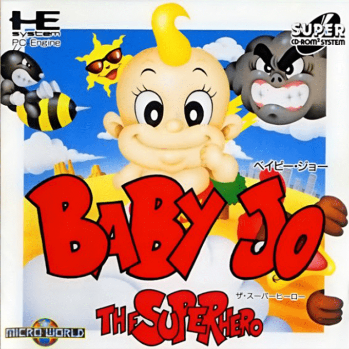 Baby Jo - The Super Hero box art