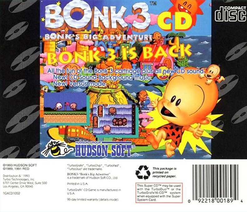 Bonk 3 - Bonk's Big Adventure — box-2D-back (US)
